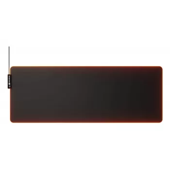 COUGAR Gaming-muismat NEON X, ARGB, 800x300, Zwart, Effen kleur, Stof, Rubber, Diverse, Antislip onderkant, Gaming-muismat