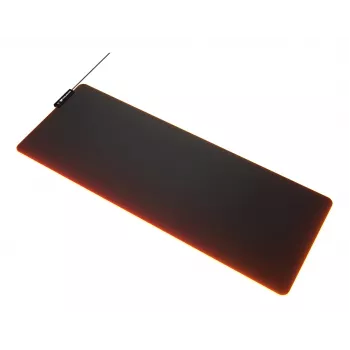 COUGAR Gaming-muismat NEON X, ARGB, 800x300, Zwart, Effen kleur, Stof, Rubber, Diverse, Antislip onderkant, Gaming-muismat