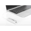 DIGITUS USB 2.0 Type C HUB met kaartlezer 3x USB 2.0. 1x SD, 1x MicroSD aansluiting aluminium behuizing