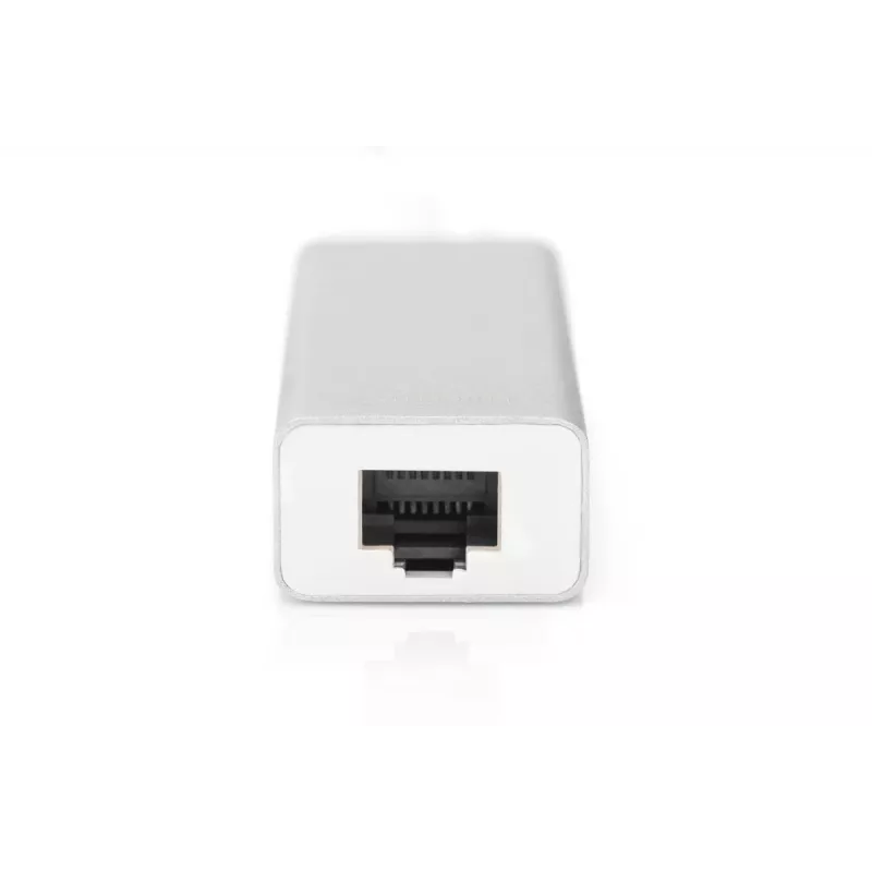 DIGITUS 3-poorts USB 3.0 Type C Hub met Gigabit Ethernet 3x USB A/F,1xUSB C/M,1x RJ45 LAN