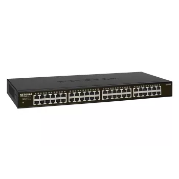 NETGEAR GS348 Unmanaged Gigabit Ethernet (10/100/1000) 1U Zwart