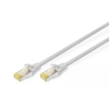 DIGITUS patchkabel - CAT6a - S/FTP - snagless - Cu - 3 m - grijs