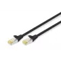 DIGITUS patchkabel - CAT6a - S/FTP - snagless - Cu - 3 m - zwart