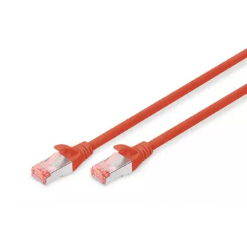 DIGITUS patchkabel - CAT6 - S/FTP - snagless - Cu - 2 m - rood