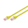 DIGITUS Patchkabel kopergeleider - CAT6 - S/FTP - rastnasenschutz - 5 m - geel