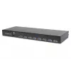 DIGITUS DS-72211-3GE 19-inch LCD-KVM-console, 16-poorts VGA, touchpad, Duits toetsenbord