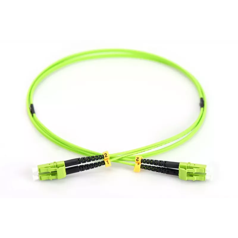 DIGITUS glasvezel-patchkabel, LC naar LC multimode, OM5, 50/125 µ, duplex lengte 2 m