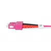 DIGITUS glasvezel-patchkabel, SC naar SC multimode OM4 - 50/125 µ, duplex, kleur RAL4003 lengte 1 m