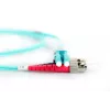 DIGITUS glasvezel-patchkabel, LC naar ST multimode 50/125 µ, duplex lengte 3 m klasse OM3