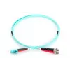 DIGITUS glasvezel-patchkabel, LC naar ST multimode 50/125 µ, duplex lengte 3 m klasse OM3
