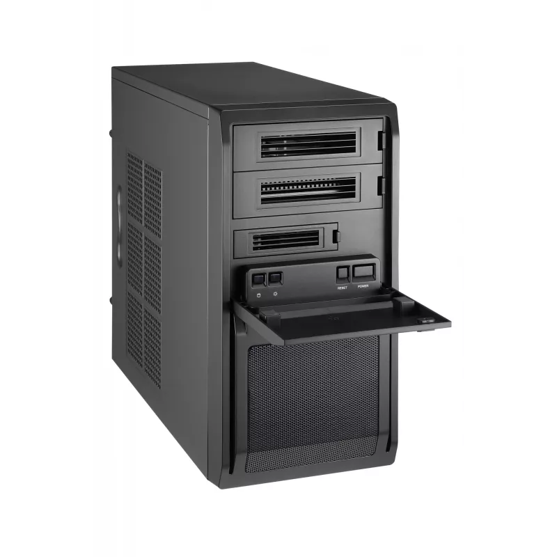 Chieftec LT-01B-350GPB computerbehuizing mini tower zwart 250 W