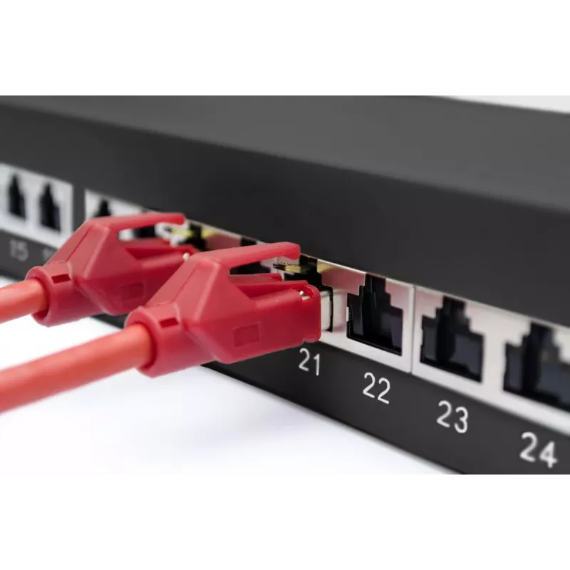 DIGITUS Professional CAT6A, Klasse EA Patchpaneel, afgeschermd