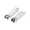 DIGITUS 1,25 Gbit/s SFP-module, Tot 550 m Multimode, LC-duplexstekker 1000Base-SX, 850 nm