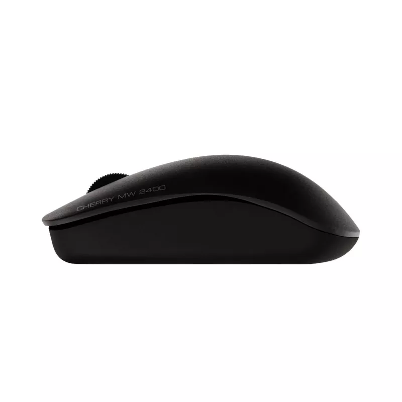 CHERRY MW 2400 Draadloze muis, zwart, USB, Ambidextrous, Optical, RF Wireless, 1200 DPI, zwart