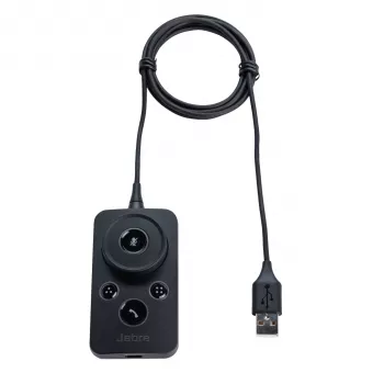 Jabra Engage Link – USB-A MS, audio, bedraad, drukknoppen, zwart