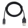 Jabra Link verlengkabel: USB-C naar USB-A, 1,2 m, USB C, USB A, zwart