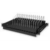 DIGITUS uitschuifbaar schap voor tablets, laptops, smartphones 175x483x340 mm, zwart