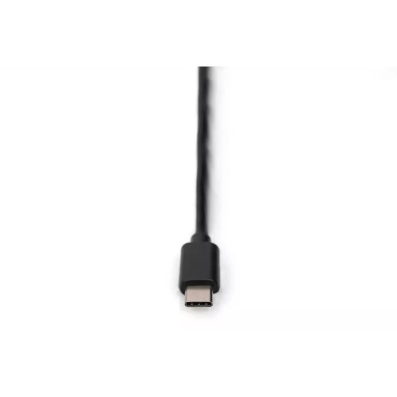DIGITUS USB Type-C 2.0 naar serieel converter, DSUB 9M 1m kabel
