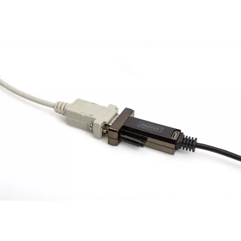 DIGITUS USB Type-C 2.0 naar serieel converter, DSUB 9M 1m kabel