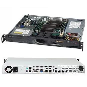 SUPERMICRO SuperChassis 512F-350B1 - 14,5 inch Mini 1U - 350W Gold
