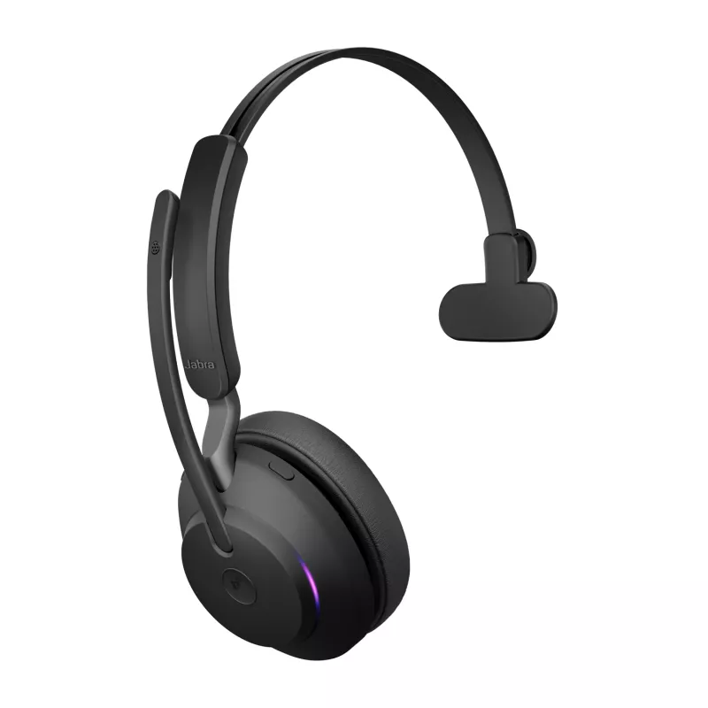 Headset Jabra Evolve2 65 USB-C zwart MS mono