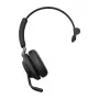 Jabra Evolve2 65 USB-C UC mono - zwart, draadloos, kantoor/callcenter, 20 - 20000 Hz, 99,2 g, headset, zwart