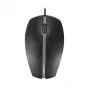 CHERRY GENTIX SILENT kabelmuis, zwart, USB, voor beide handen, optisch, USB Type-A, 1000 DPI, zwart