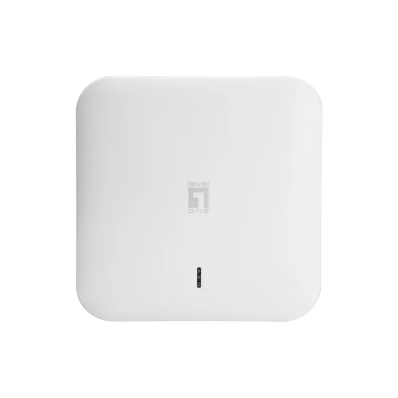 LevelOne AC1200 dualband PoE draadloos access point, plafondmontage, controller-beheerd