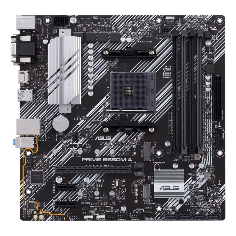 Moederbord ASUS PRIME B550M-A AMD B550 socket AM4 micro ATX