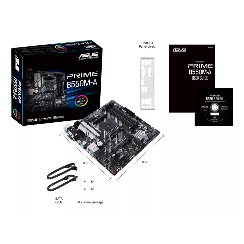 Moederbord ASUS PRIME B550M-A AMD B550 socket AM4 micro ATX