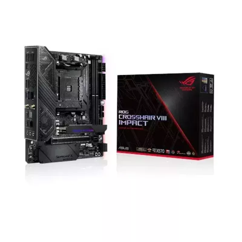 Moederbord ASUS ROG Crosshair VIII Impact AMD X570 socket AM4 Mini DTX