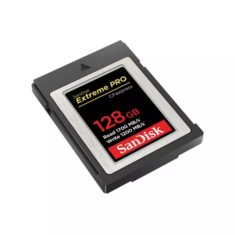 WESTERN DIGITAL SanDisk CF Express Extreme Pro 128 GB, 1700 MB/s lezen, 1200 MB/s schrijven
