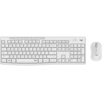 LOGITECH MK295 Silent Wireless Combo off-white QWERTZ Duits