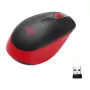 Muis Logitech M190 draadloos USB rood