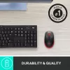 Muis Logitech M190 draadloos USB rood