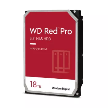 WESTERN DIGITAL harde schijf - WD Red Pro WD181KFGX - 18 TB - SATA 6 Gb/s - 3,5 inch - 7200 tpm - 512 MB cache