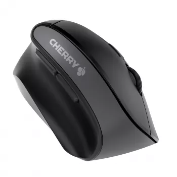 CHERRY MW 4500 LEFT draadloze 45-gradenmuis, zwart, USB