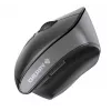 CHERRY MW 4500 LEFT draadloze 45-gradenmuis, zwart, USB