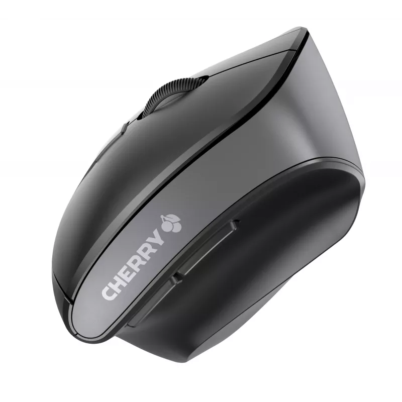 CHERRY MW 4500 LEFT draadloze 45-gradenmuis, zwart, USB