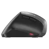 CHERRY MW 4500 LEFT draadloze 45-gradenmuis, zwart, USB