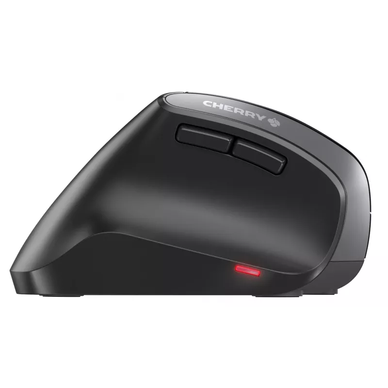CHERRY MW 4500 LEFT draadloze 45-gradenmuis, zwart, USB