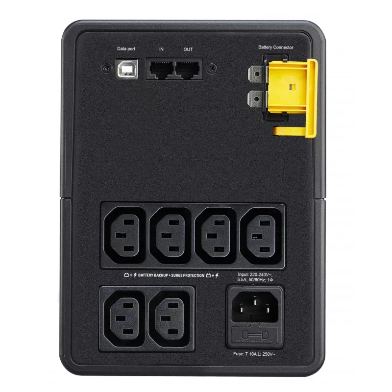 APC Back-UPS, 1200VA, tower, 230V, 6x IEC C13 stopcontacten, AVR