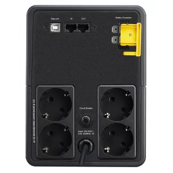 APC Back-UPS, 1200VA, tower, 230V, 4x CEE 7/7 Schuko-stopcontacten, AVR