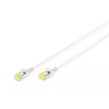 Netwerkkabel Digitus CAT 6A U/FTP slank patchkabel RJ-45 Cat6a 1m grijs