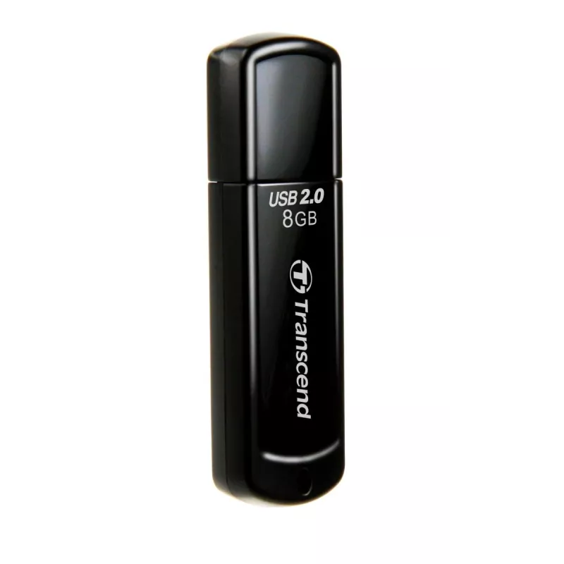 TRANSCEND Jetflash 350 - 8 GB USB-stick - USB 2.0 - Zwart