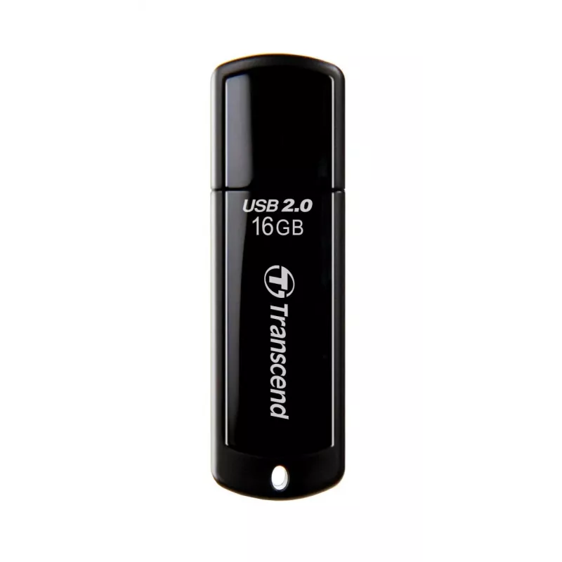 TRANSCEND Jetflash 350 - 16GB USB-stick - USB 2.0 - Zwart