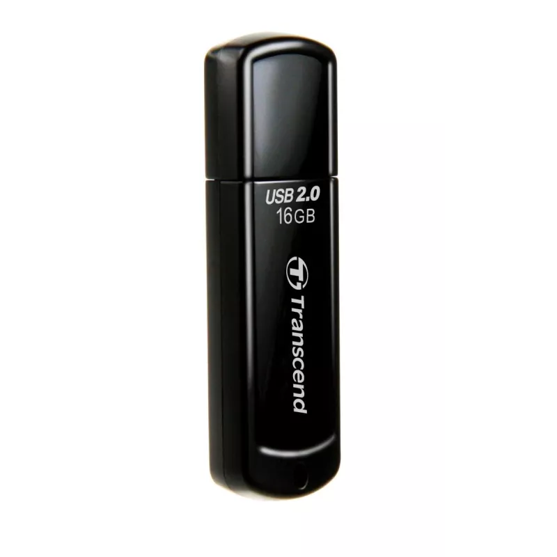 TRANSCEND Jetflash 350 - 16GB USB-stick - USB 2.0 - Zwart
