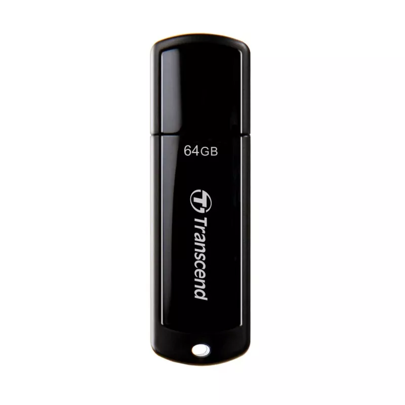 TRANSCEND JetFlash 700 - 64 GB USB-stick - USB 3.0 - Zwart