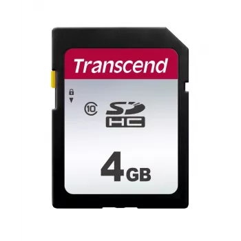 TRANSCEND SDHC-kaart 300s 4GB UHS-I U1