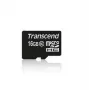 Flashgeheugen Transcend 16GB MicroSDHC Klasse 10 UHS-I TS16GUSDCU1
